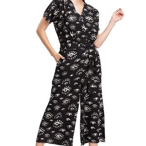 Cost Plus World Market All Seeing Eye Jumpsuit L/XL